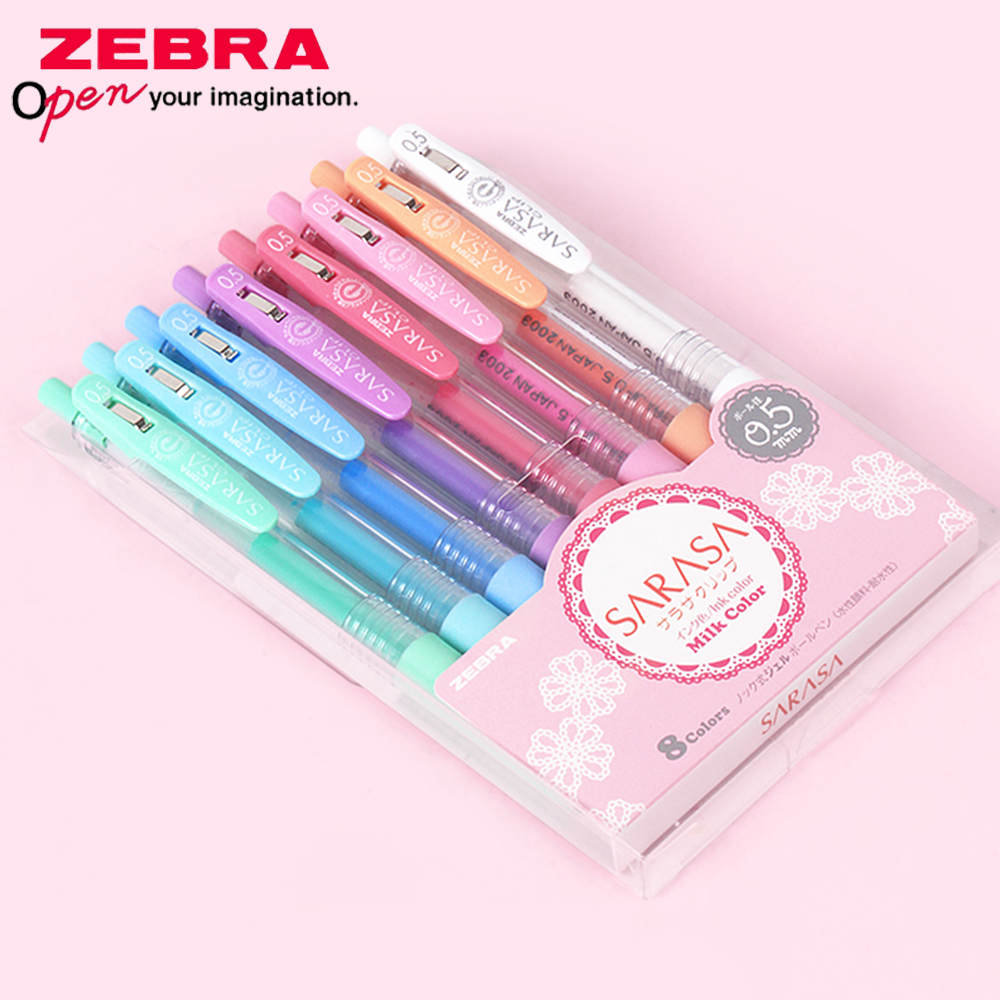 Zebra Pen Mildliner - 3/5/8 Color Zebra Gel Pen Set