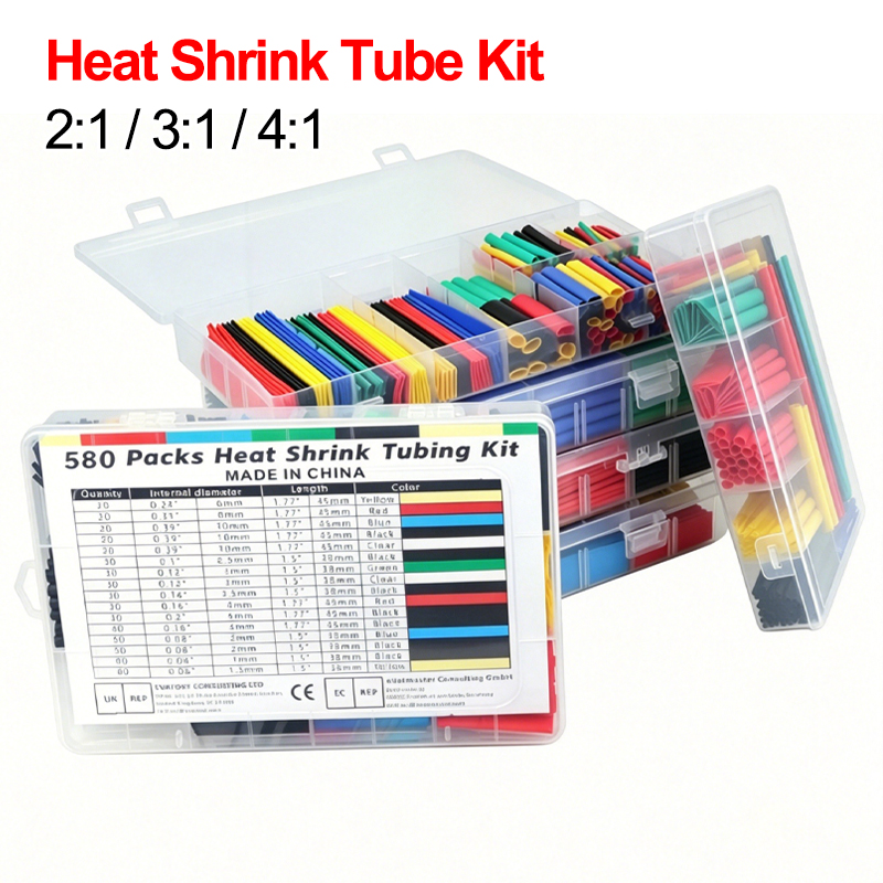 Heat Gun Small - Shrinkage Tubing Kit 73~900pcs Cable Repair