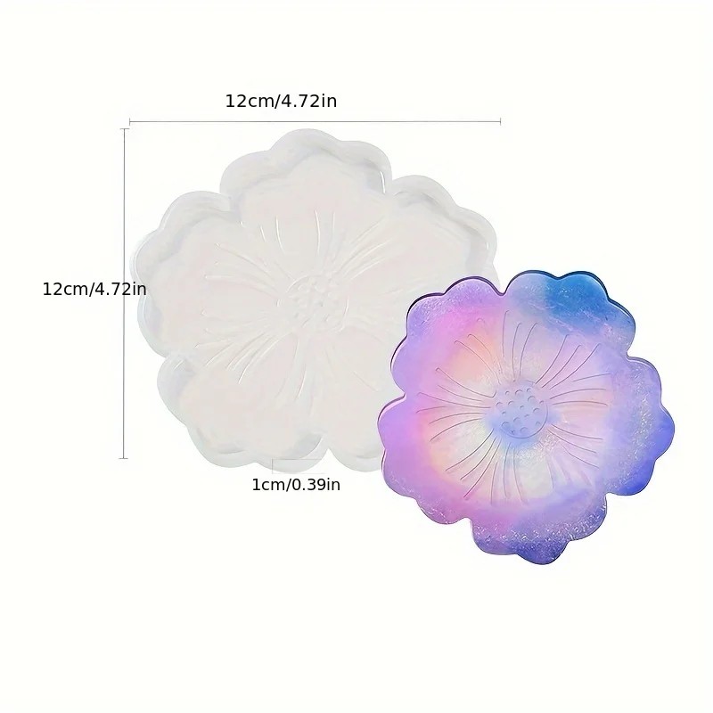 diy sakura shaped silicone res - Geode Mold Silicone 评论和价格