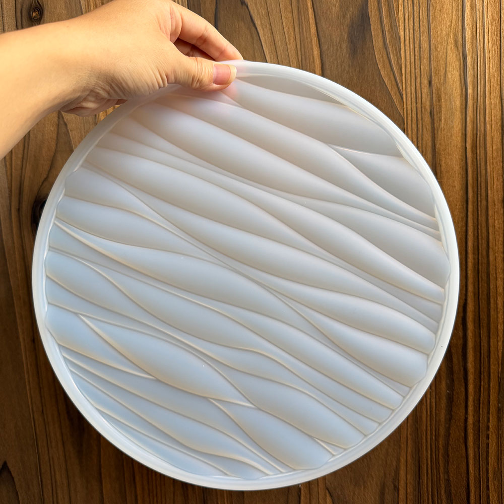 Large Round Tray Silicone Mold - Coaster Mold Round 评论和价格