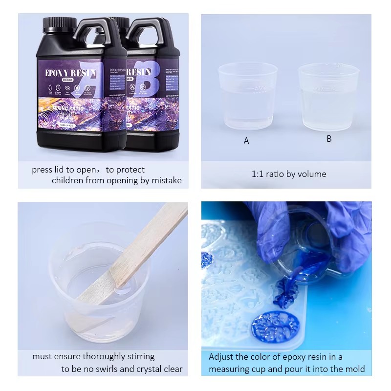 Easy Mix 1:1 Epoxy Resin Kit C - Serving Tray Mold 评论和价格