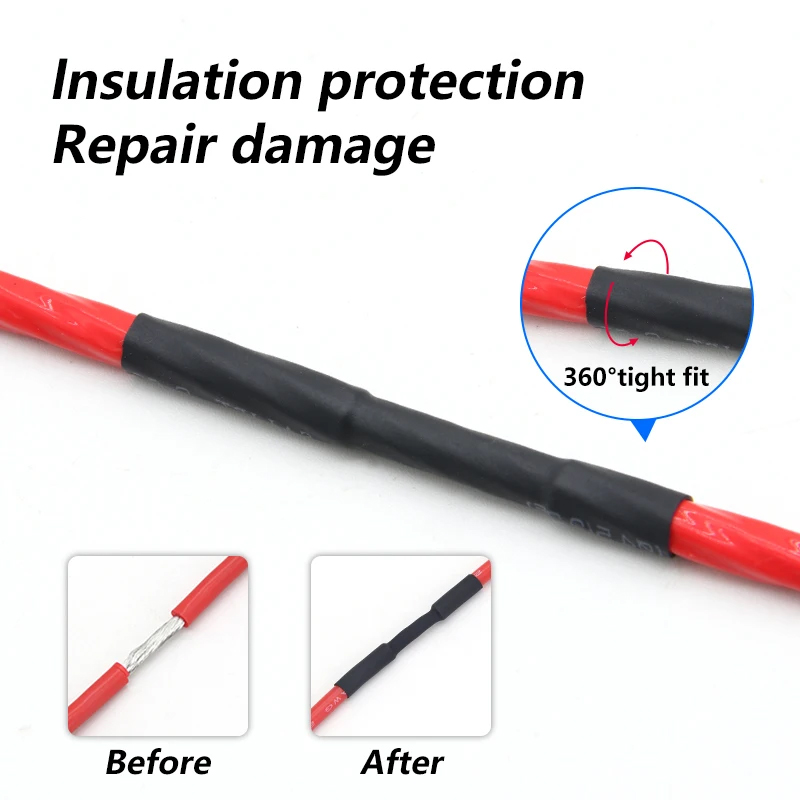 Shrinkage Tubing Kit 73~900pcs - Heat Gun Small 评论和价格
