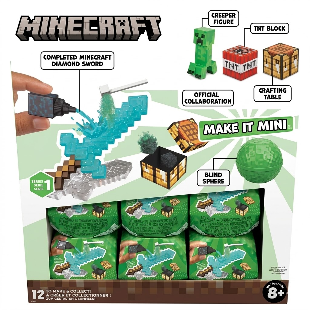 Original MGA Miniverse Minecra - Resin Craft Minecraft 评论和价格