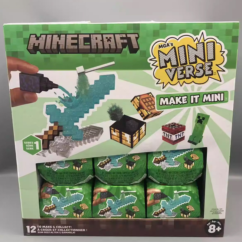 Original MGA Miniverse Minecra - Resin Craft Minecraft 评论和价格