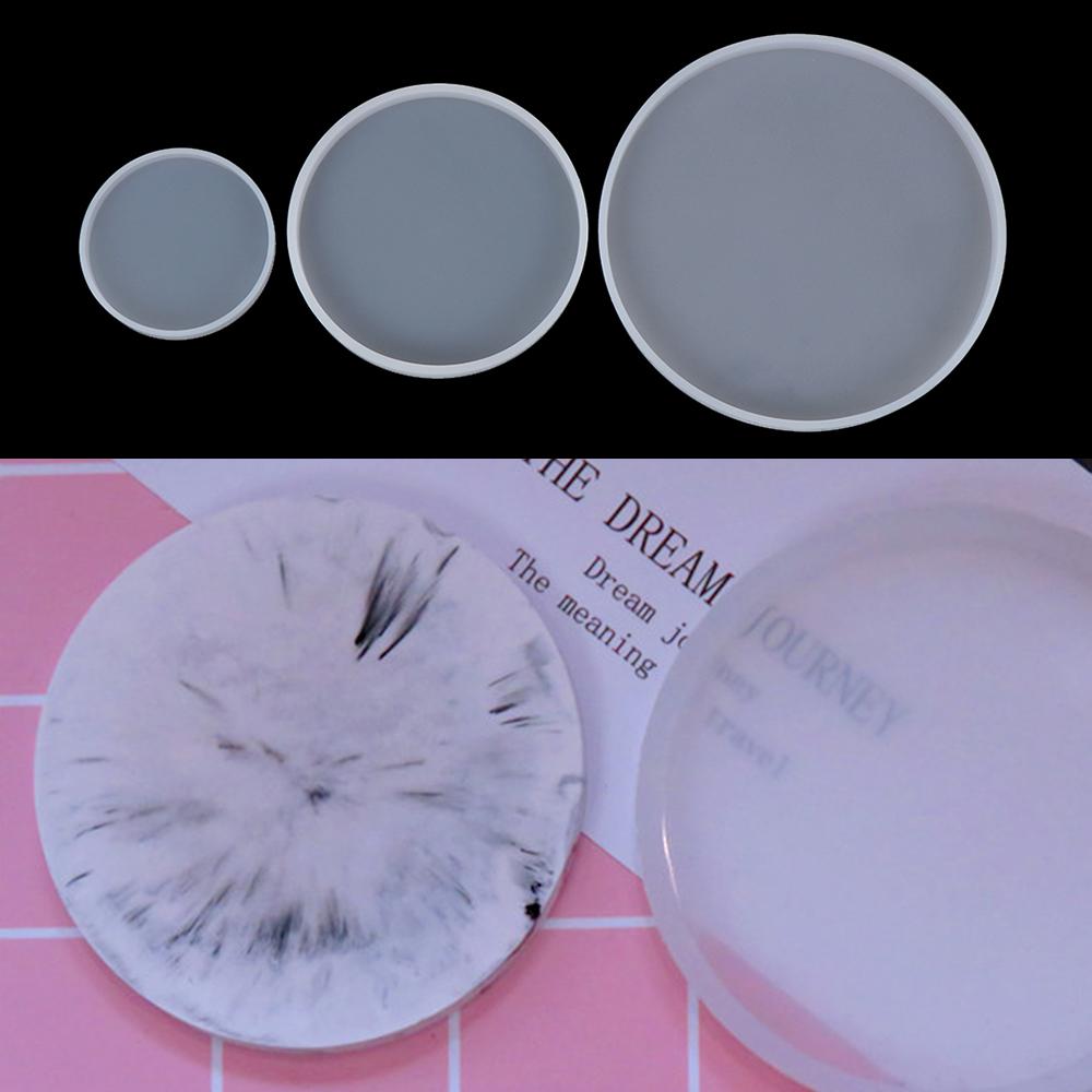 Clay Tool Silicone Fluid Arts  - Coaster Mold Round 评论和价格