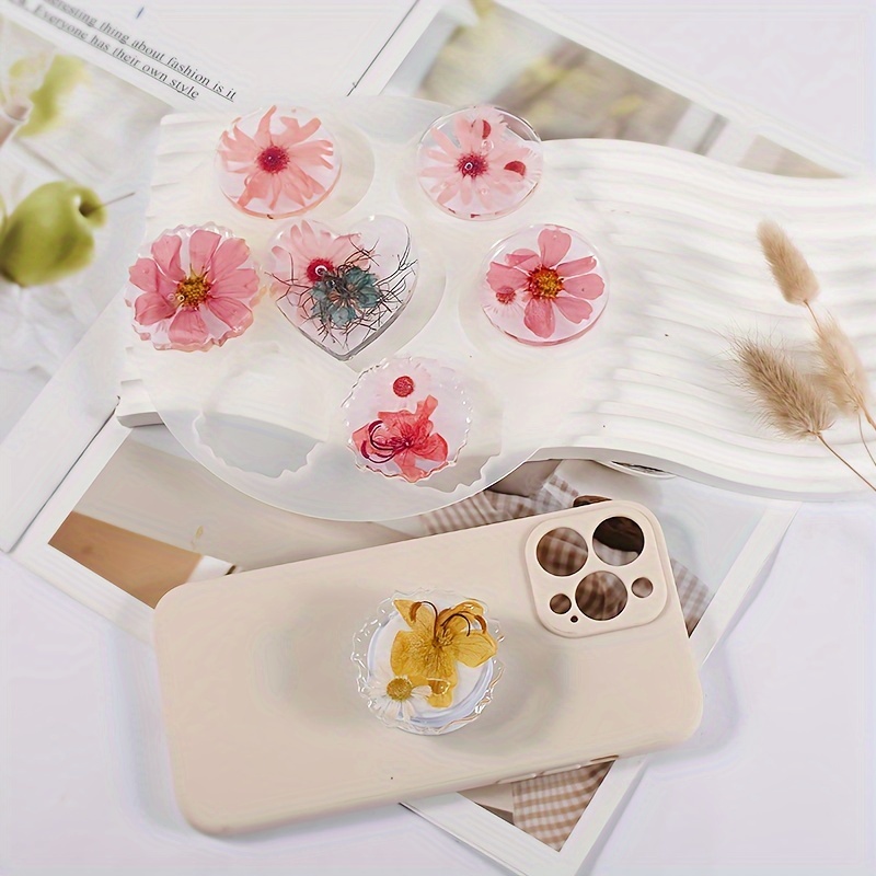 11Pcs, Irregular Phone Holder  - Coaster Mold Round 评论和价格