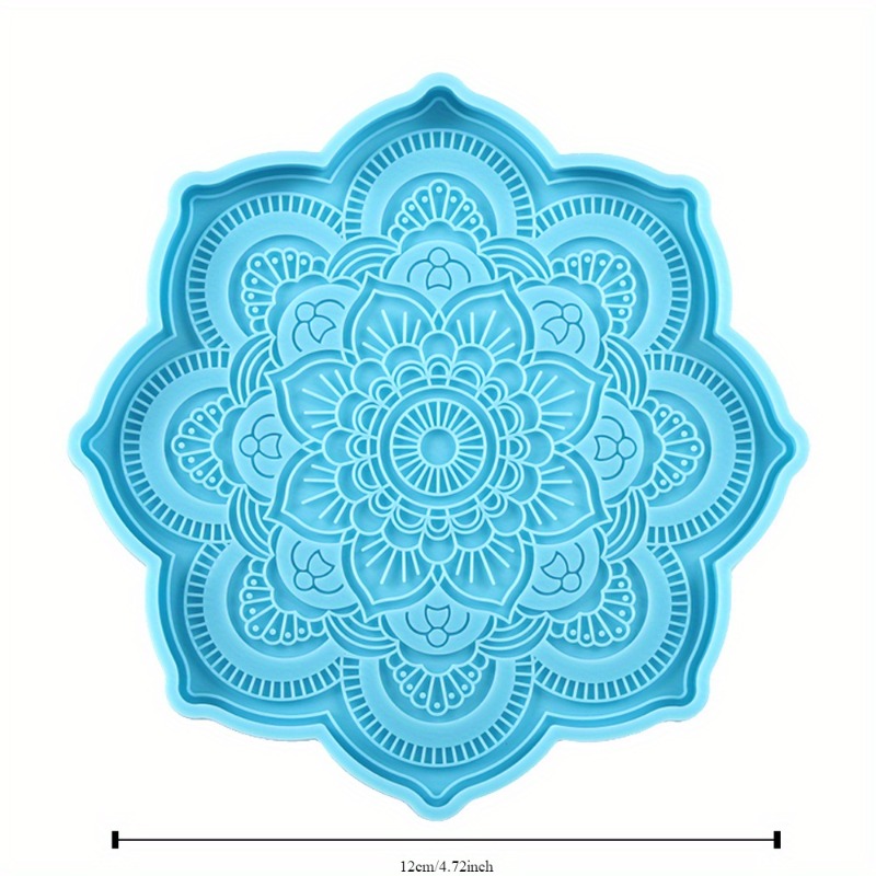 Mandala Coaster Silicone Mold  - Coaster Mold Round 评论和价格