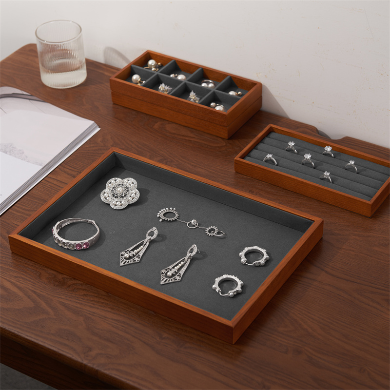 Oirlv Wooden Jewelry Organizer - Wood Ring Blank 评论和价格