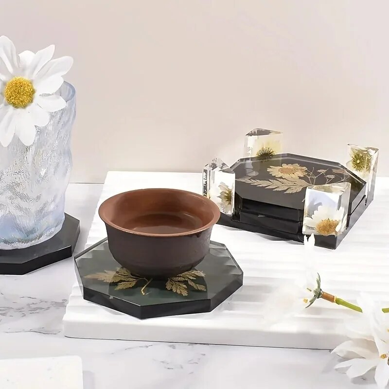 Coaster Resin Molds Set Includ - Serving Tray Mold 评论和价格