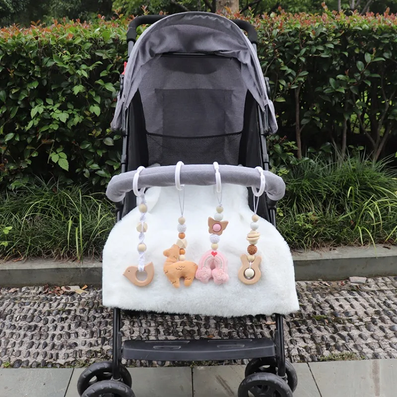 6Pcs Wooden Baby Toys Wooden B - Wood Ring Blank 评论和价格