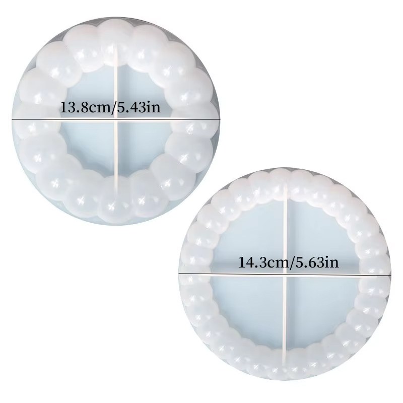 Diy Round Bubble Tray Coaster  - Coaster Mold Round 评论和价格