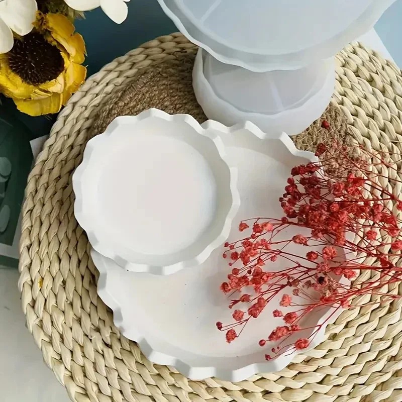 Wonderful Silicone Jewelry Tra - Coaster Mold Round 评论和价格