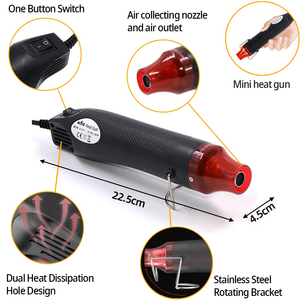300W Hot Air Heat Gun Electric - Heat Gun Small 评论和价格